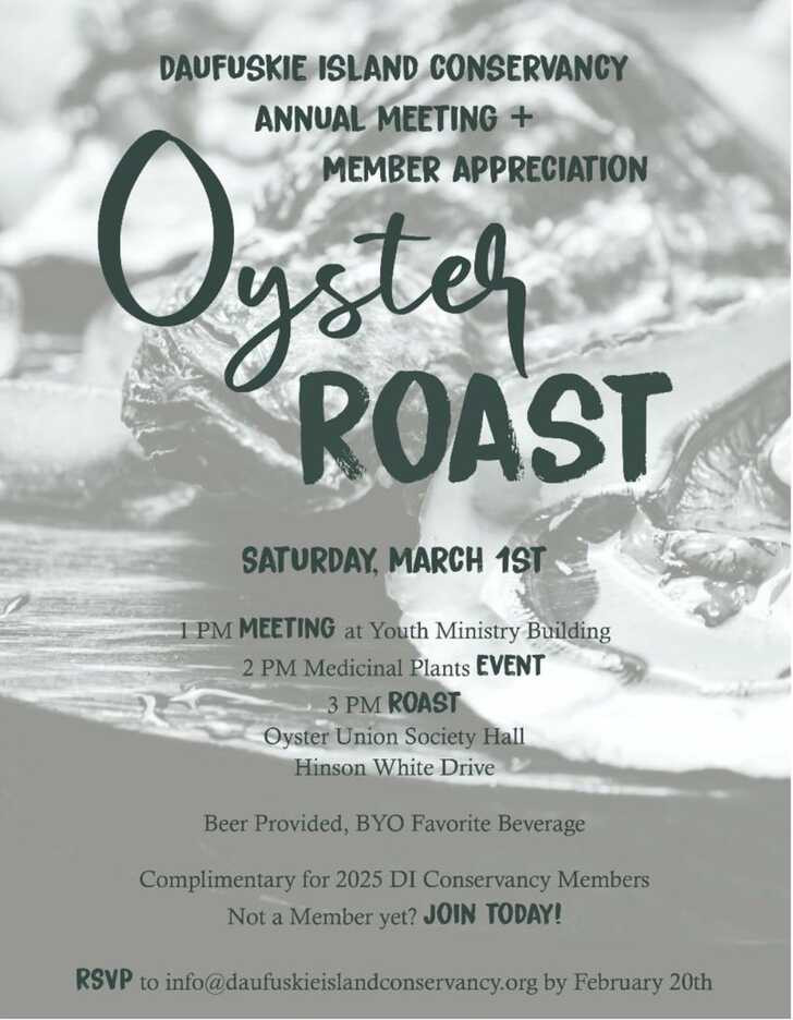 Oyster Roast Flyer